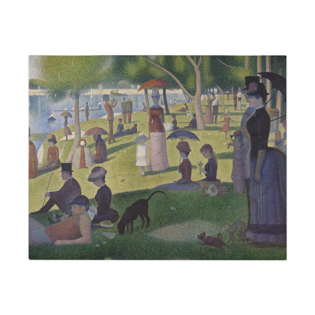 A Sunday on La Grande Jatte by Georges Seurat Puzzle (30, 110, 252, 500-Piece)