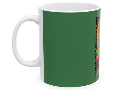 May & Emerald (from the Gem Series) by Sofia Chiostri Ceramic Mug 11oz