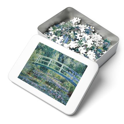 Water Lilies and Japanese Bridge by Claude Monet Puzzle (30, 110, 252, 500-Piece)