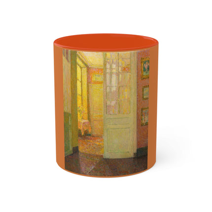 Interior, Window Light by Henri Le Sidaner Colorful Mugs, 11oz