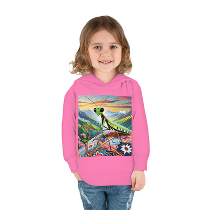 The Joyful Mantis Toddler Pullover Fleece Hoodie