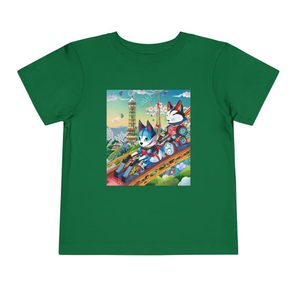 Kitsune Carnival Toddler Short Sleeve Tee