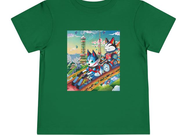 Kitsune Carnival Toddler Short Sleeve Tee