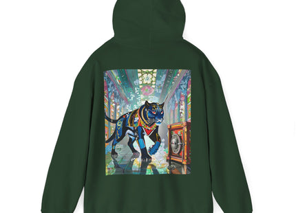 Cyber Panther’s Hunt – Heavy Blend™ Hooded Sweatshirt