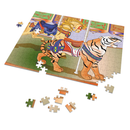 Carousel Splendor Jigsaw Puzzle (30, 110, 252-Piece)