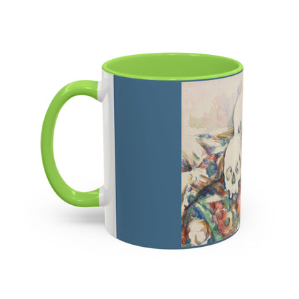 The Three Skulls by Paul Cézanne Colorful Mugs (11oz, 15oz)