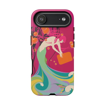 Mermaid Dive Phone Case – Vibrant Waves & Playful Elegance