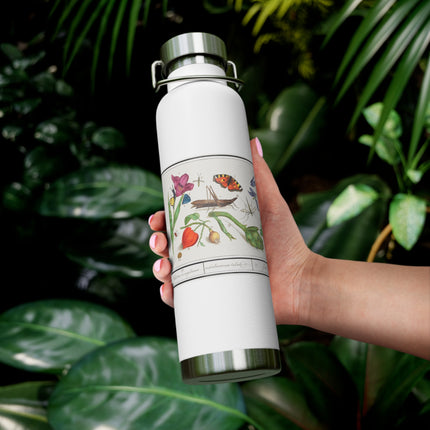 Natural History Ensemble, No. 17 by Anselmus Boëtius de Boodt Copper Vacuum Insulated Bottle, 22oz
