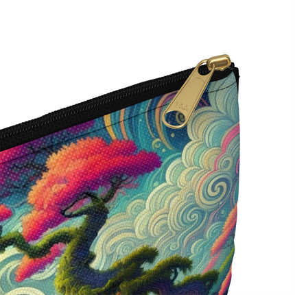 Mystic Guardian of the Sky Flat Pouch – Bold Fantasy, Power & Dreamlike Energy