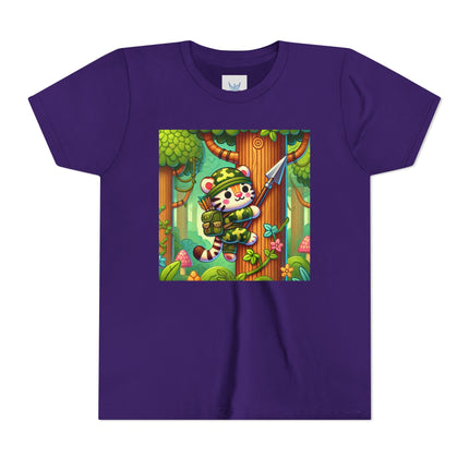 Stealthy Stripes Youth Short Sleeve Tee