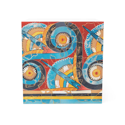 Reproduction of S-Spiral Frieze by Emile Gilliéron Note Cube