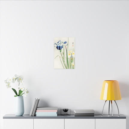 Irises in Bloom by Ohara Koson – Japanese Elegance