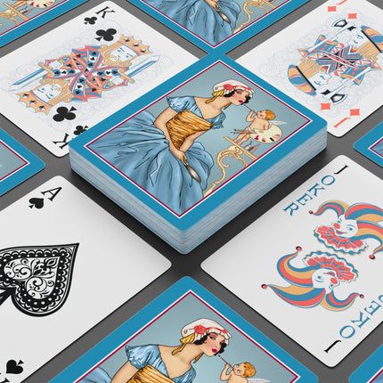 The Enchanting Painter Playing Cards