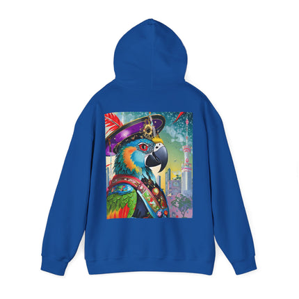 The Parrot Aristocrat – Heavy Blend™ Hooded Sweatshirt