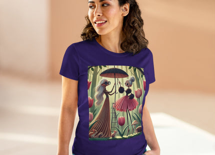 Under the Tulip Parasol Cotton Tee