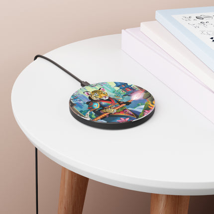 Cyberpunk Leopard Wireless Charger