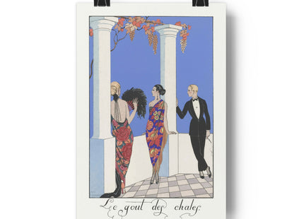 Le goût des châles by George Barbier Giclée Art Print