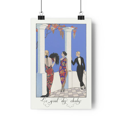 Le goût des châles by George Barbier Giclée Art Print