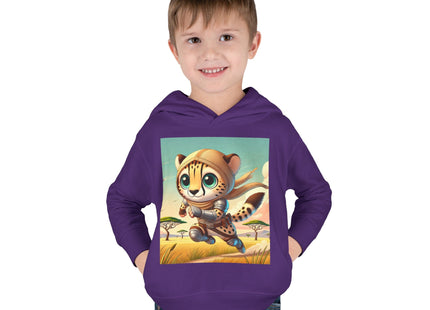 Swift Cheetah Toddler Pullover Fleece Hoodie