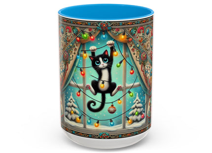 Mischief in Tinselland Colorful Mugs (11oz, 15oz)