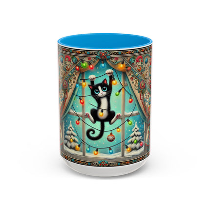 Mischief in Tinselland Colorful Mugs (11oz, 15oz)