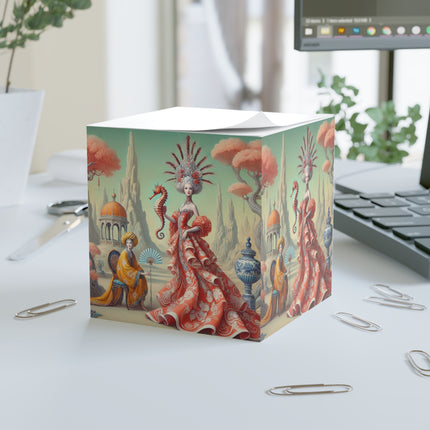 The Seahorse Court Note Cube