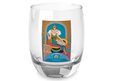April & Diamond (from the Gem Series) by Sofia Chiostri Whiskey Glass
