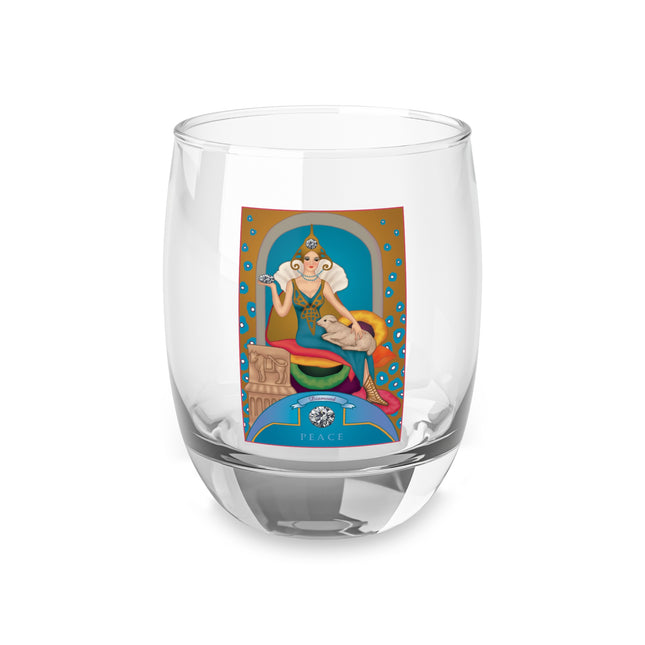April & Diamond (from the Gem Series) by Sofia Chiostri Whiskey Glass