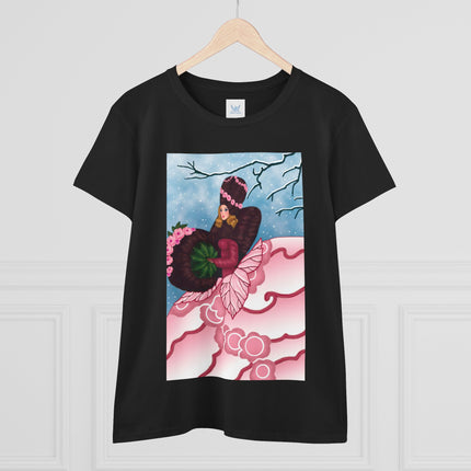 Winter Rose Empress Women's Midweight Cotton Tee
