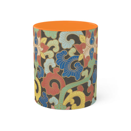 Examples of Chinese Ornament, Pl.12 by Owen Jones Colorful Mugs, 11oz