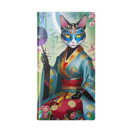 🌸✨ Cyberpunk Geisha Flip Case – Neon Elegance & Futuristic Grace