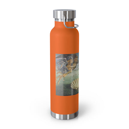 Birth of Venus by Sandro Botticelli Copper Vacuum Insulated Bottle, 22oz