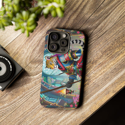 Cyberpunk Leopard Phone Cases