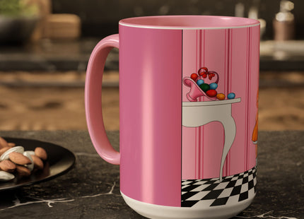 Easter Joy in Deco Hues Colorful Mugs (11oz, 15oz)