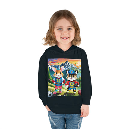 Animal Athletes Toddler Pullover Fleece Hoodie