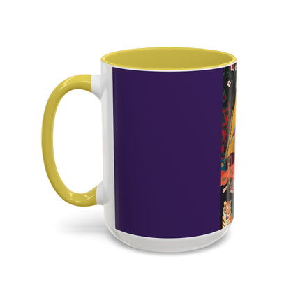 The Jewel Pavilion Colorful Mug (11oz, 15oz) – Royal Elegance, Peacock Beauty & Jewel-Toned Splendor