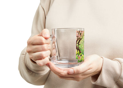 Dalmatian Dance in Glass Mug, 10oz