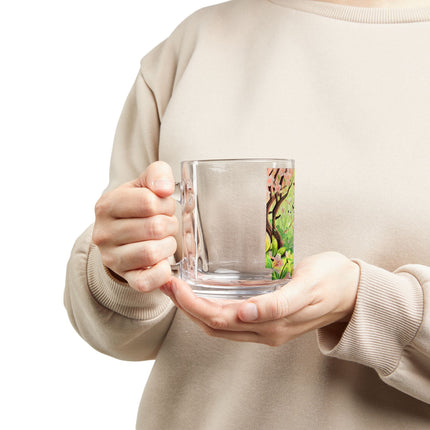 Dalmatian Dance in Glass Mug, 10oz