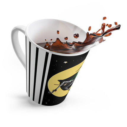 A Witch’s Moonlit Flight Latte Mug