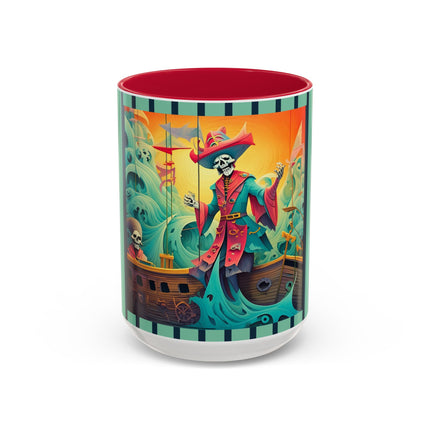 Skeleton Crew of the Misty Seas Colorful Mugs (11oz, 15oz)