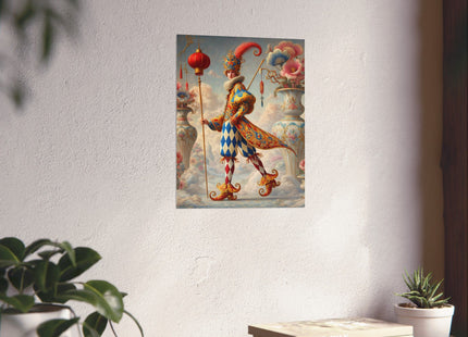 The Ornamental Jester Matte Vertical Posters