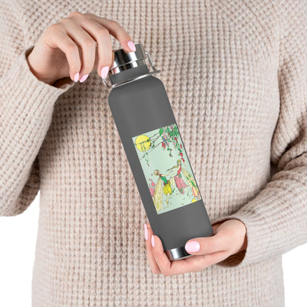 Moonlit Dance of Enchanting Fairies Copper Vacuum Insulated Bottle, 22 oz