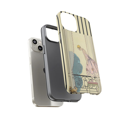 Falbalas et fanfreluches, La Souris by George Barbier Phone Cases