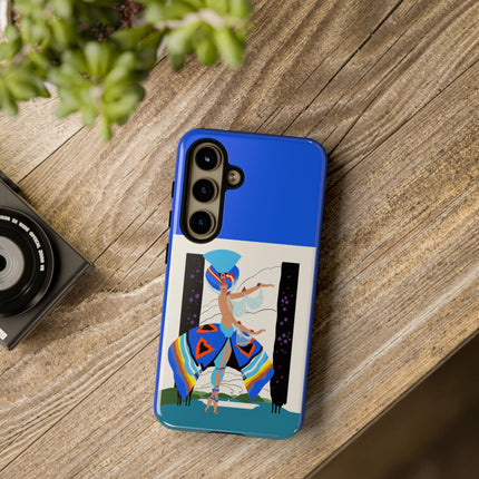 Exotic Dancer Phone Case – Vibrant Performance & Art Deco Flair