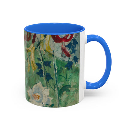Flowers by August Babberger Colorful Mugs (11oz, 15oz)