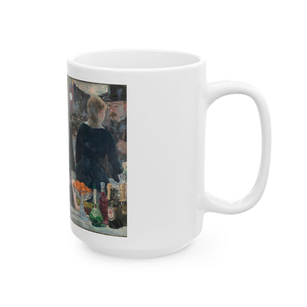 A Bar at the Folies-Bergère by Edouard Manet Ceramic Mug (11oz, 15oz)