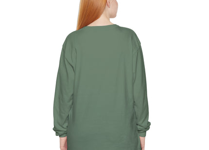 Whimsical Halloween Mischief Unisex Garment-dyed Long Sleeve T-Shirt