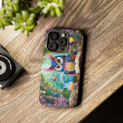 Owl's Magical Workshop Phone Cases