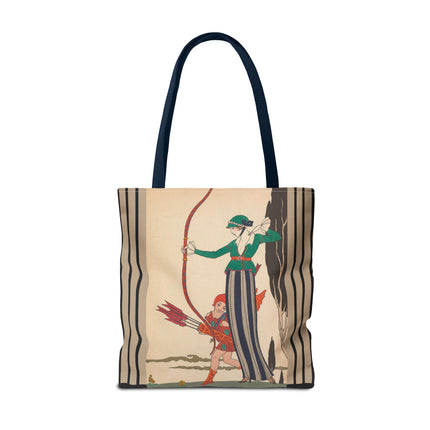 L'Arc Rouge by George Barbier Tote Bag