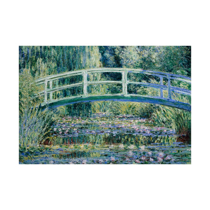 Water Lilies and Japanese Bridge by Claude Monet Matte Horizontal Posters